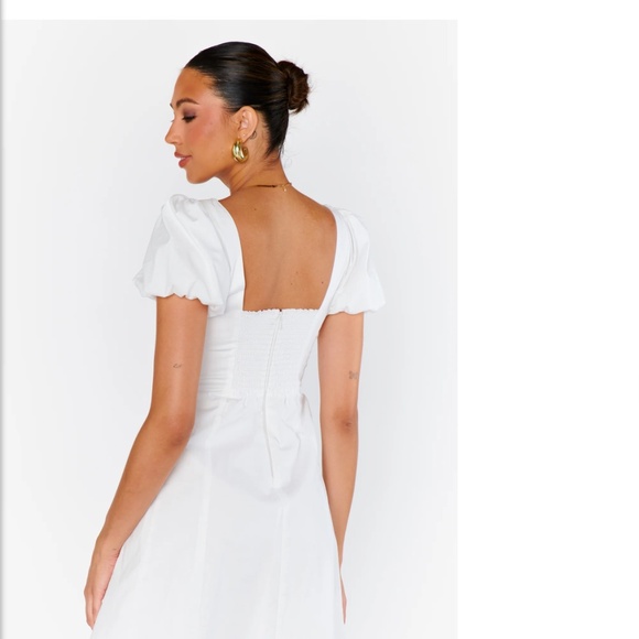 White Mini Dress - Mumu - Picture 5 of 6